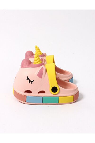 MiniKids Ροζ Παντόφλες από αφρώδες υλικό Unicorn