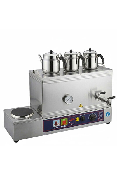 MUTLINE 3 Demlikli Elektrikli Çay Kazanı, Çay Ocağı 42 LT