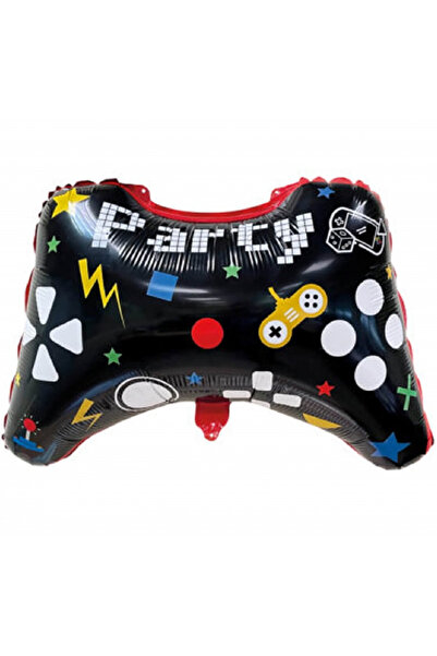 Procos Foil balloon, Gaming Party Joystick, 67 cm Black