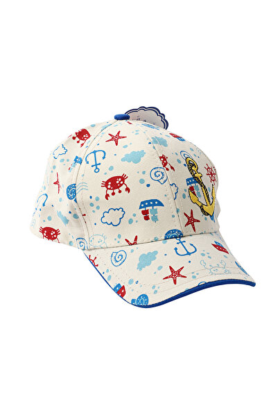 MiniKids Rafael καπέλο αγοριού anchor cream
