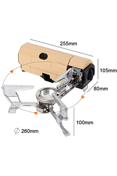 gen Portable Butane Gas Stove for Camping 2600W – Your Practical Companion fo...