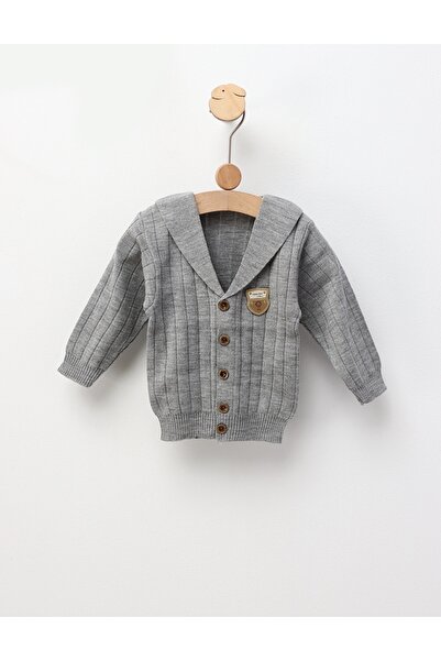 MiniKids Pulover Gogo-Bici clasic gri