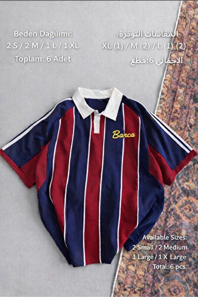 KUN SPORTSWEAR Tricouri vintage en-gros, pachet de 6, tricouri premium suprad...