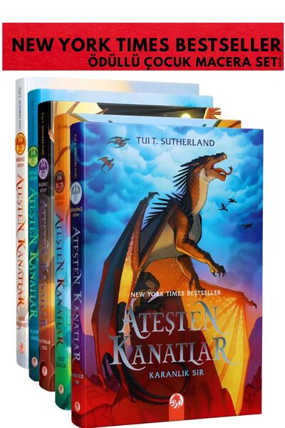 Kızıl Panda Yayınevi Wings from Fire Series – 5 Book Suit