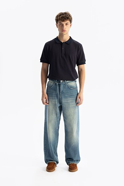 Hiccup GIESTO Baggy mid-rise jeans