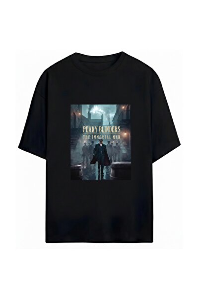 SVART WEAR Peaky Blinders Printed Unisex Oversize 100% Cotton T-Shirt