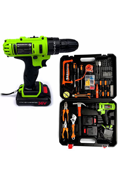 OEM Autofiletanta Werk Bull, 2 Acumulatori, 36V, 5 Ah, 119 Accesorii