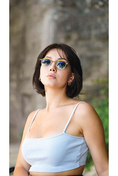 Tisaati Modern Vintage Style Royal Frame Series Bone Frame Uv400 Protection W...