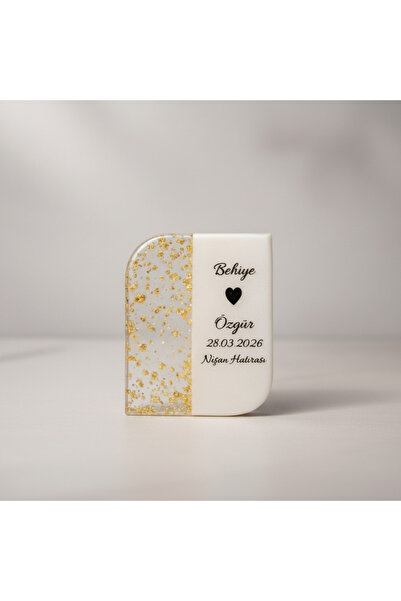 G&C tasarım Hediyelik 20 Adet Magnet Gold varaklı söz, nişan, nikah, kına, ve...