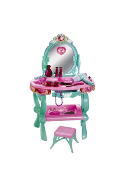 Other Kids Makeup Vanity Table with Mirror, Lights & Music – Interactive Beau...