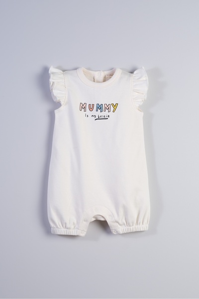 Bondberro قماش قطني ممشط قماش مودال مطبوع بدلة للجنسين للأطفال والرضع