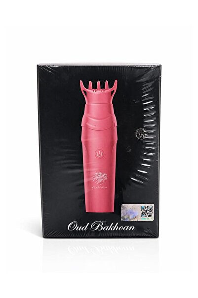 Oud Bakhoan Portable electronic incense burner with hair comb, black color