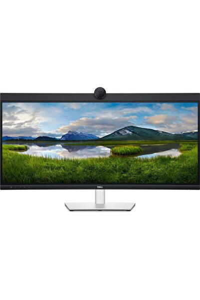 Dell P3424WEB 34" WQHD IPS curved conferencing monitor, 60Hz, 5ms response, 3...