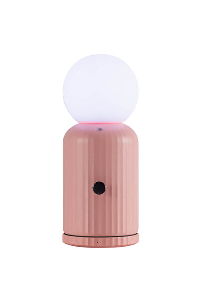 Lund London Wireless Lamp & Charger Pink – Modern Design for Home Décor & Dev...