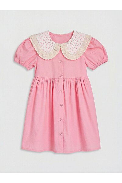 LC Waikiki Rochie pentru fetiță LCW Kids Bebe Guler