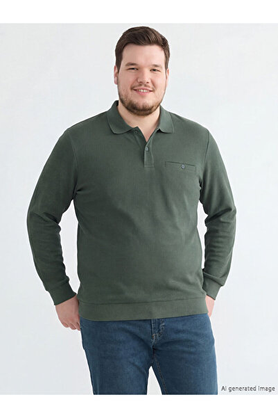 LC Waikiki Polo Neck Men's Sweatshirt