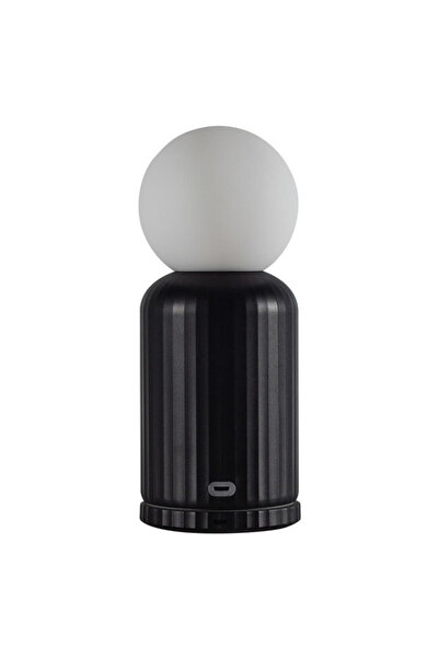 Lund London Wireless Lamp & Charger Black – Modern Design for Home Décor & De...