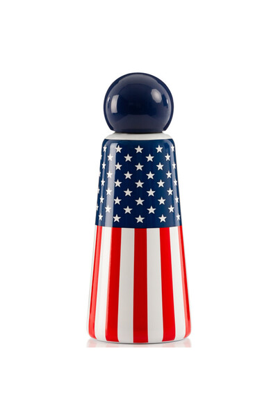Lund London Skittle Bottle 500ml USA Flag – Vacuum Insulated Hot & Cold Flask
