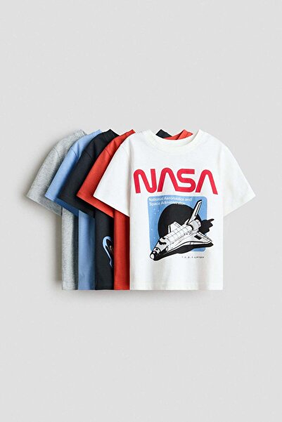 H&M 5-pack jersey T-shirts