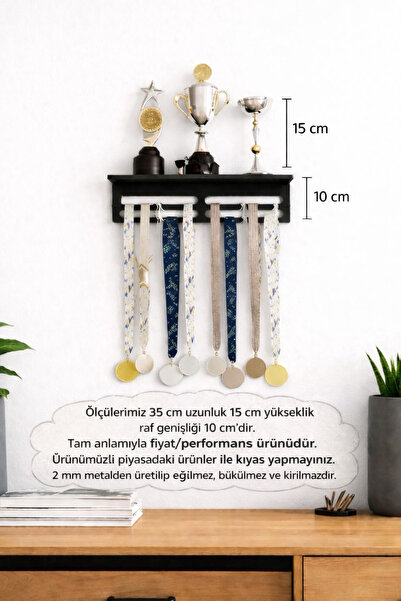 Iron Spirit Design Madalya Askılığı Hediyelik Kişiye Özel İsimli