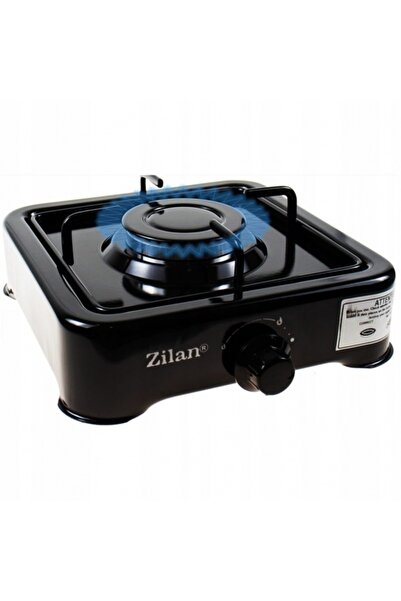 Zilan Aragaz GPL portabil 1 ochi ZLN0018, negru, ideal camping si case de vac...