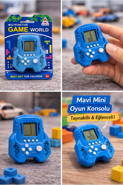 Erzi Mini Game World El Konsolu – Taşınabilir Retro Oyun