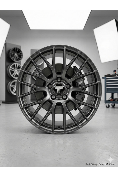 BsElektronik مجموعة ملصقات توفي شاس ديزاين لتزيين محور العجلة، 4 قطع، 55 ملم