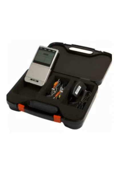 tens آلة TENS(تايواني) مزدوجة القناة لتخفيف الألم ومحفز العضلات مع 2 وسادات