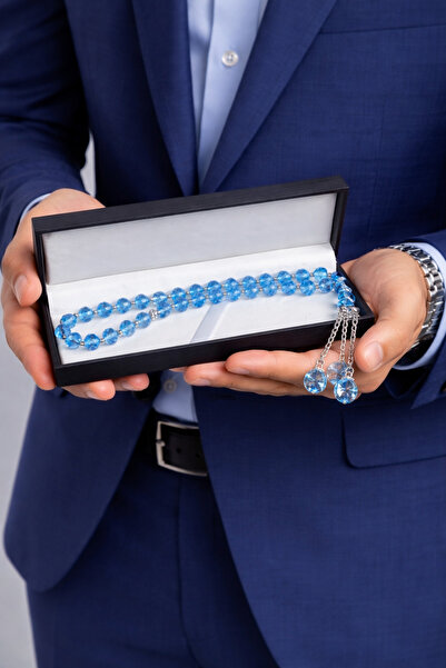 Generic A luxurious crystal rosary with an elegant box – a distinctive gift w...