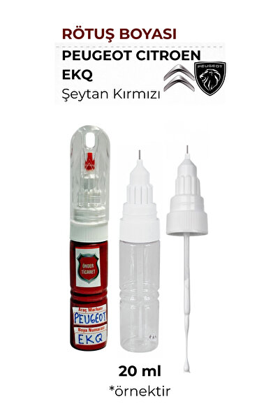 Önder Ticaret Peugeot Citroen EKQ Şeytan Kırmızı Rötuş Boyası 306 308 406 Par...