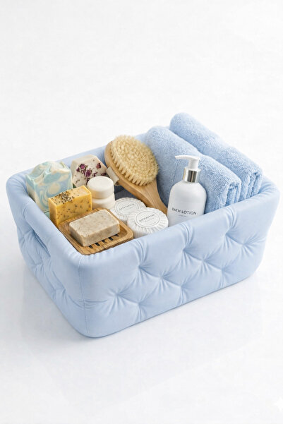 3Dikili design 3D Printing Pla Soft Quilted Decorative Basket – Bathroom Orga...