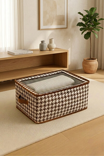 Sertil 1 bucată Organizator de haine cu fermoar și fereastră, pliabil, cu sup...