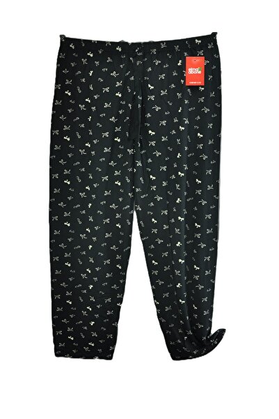 elma abone Plus Size Women's Summer Cotton Pants with Elastic Waist