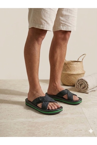 Behtah Kundura Tricotaj premium cu model și detaliu colorat, anti-alunecare, ...