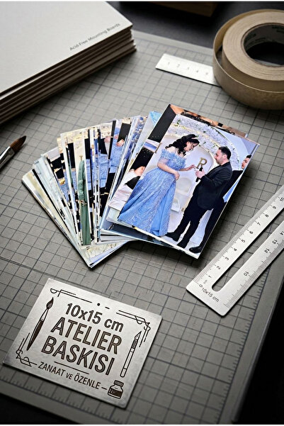 Atelier Baskı 100 Adet Fotoğraf Baskı+ Albüm