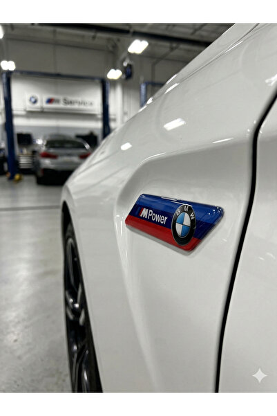 BsElektronik ملصق داملا ستاكر بتصميم شعار BMW M Power - شعار BMW M Power متوا...