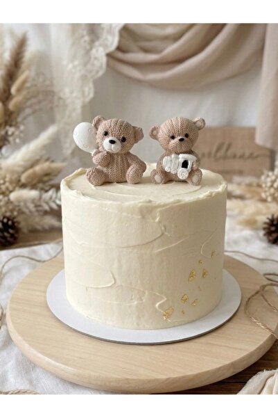 puffy party Ayı Seti Pasta Süsü 🧸 🧸