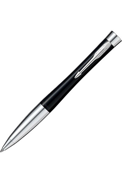 Parker Matte black ballpoint pen with chrome edges - 3810