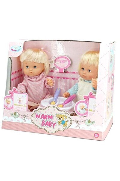Generic Baby Doll Twins with Feeding Set