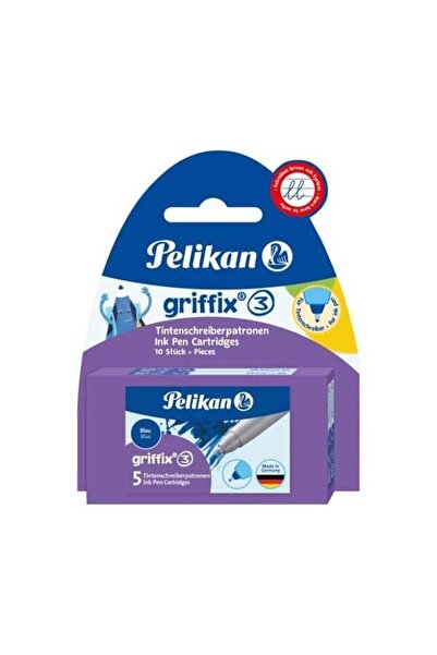 Pelikan خراطيش حبر أقلام جريفكس 960575 - عبوة من 5 خراطيش (أزرق)