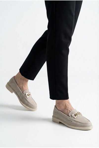 RAVZADERİ Linka Zincir cu cataramă Pantofi de damă loafers