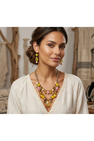 iza مجموعة قلادات