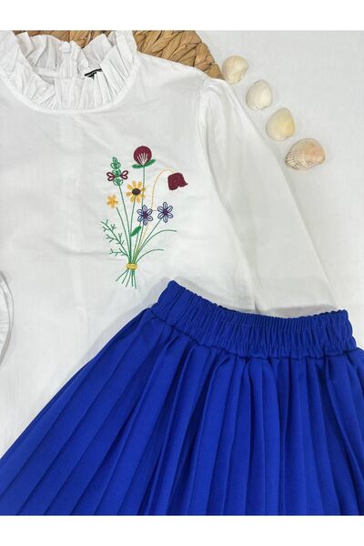 vera kids Stylish Children's Suit with Skirt and Shirt