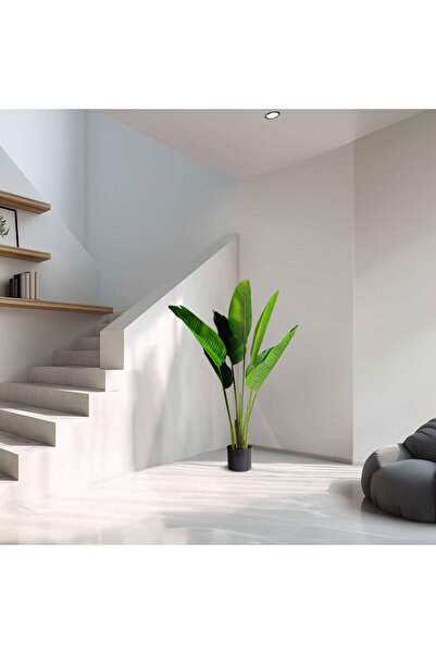 OEM Decor artistic - banana frunze - verde - 1,2 m