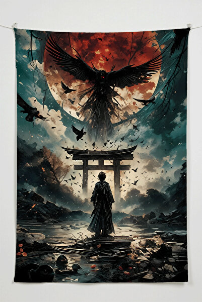 Charmbi Tapiserie de perete Soulsbourne – Tapiserie de perete de dimensiuni m...