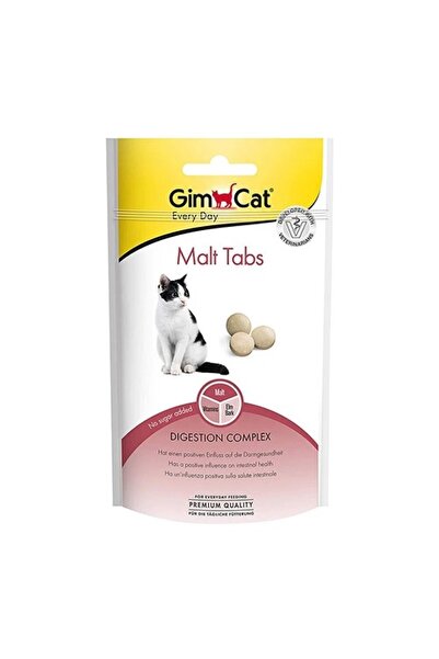 Gimcat جيم كات فيتامين للقطط اقراص للعناية بالجهاز الهضمي 40 جم