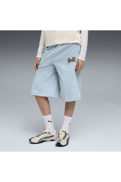 Puma Șorturi lungi lejere, stil anii '90, pentru tineri