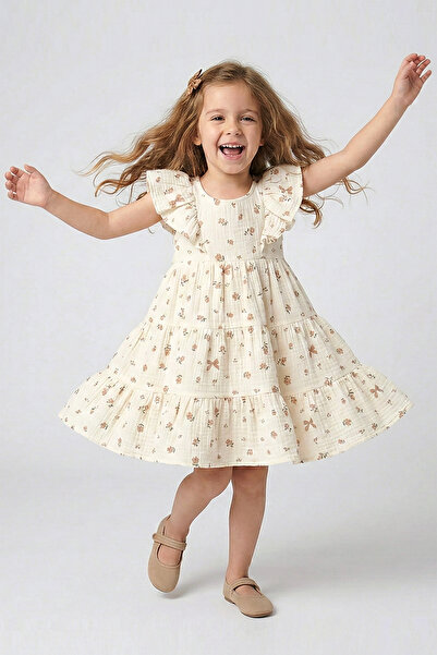 Dmb Φόρεμα για κορίτσι με βολάν