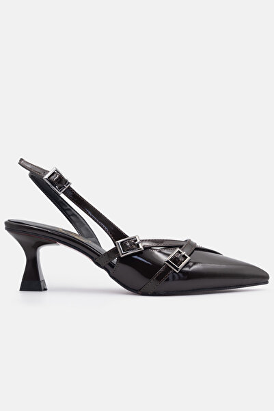 Ayakkabı Consept Γυναικεία παπούτσια με τακούνι στιλέτο καφέ 5-7 εκ. Κομψά ιδ...