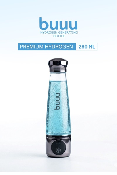 BUUU.TR BUUU H6 Hidrojenli Su Şişesi – 5000 ppb 280ml